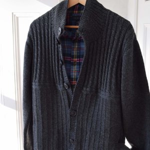 ML184 Men's Jacket Cardi Knitting pattern by maddycraft
