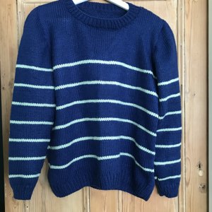 Breton Mens Sweater in Paintbox Yarns Simply Aran - Downloadable PDF